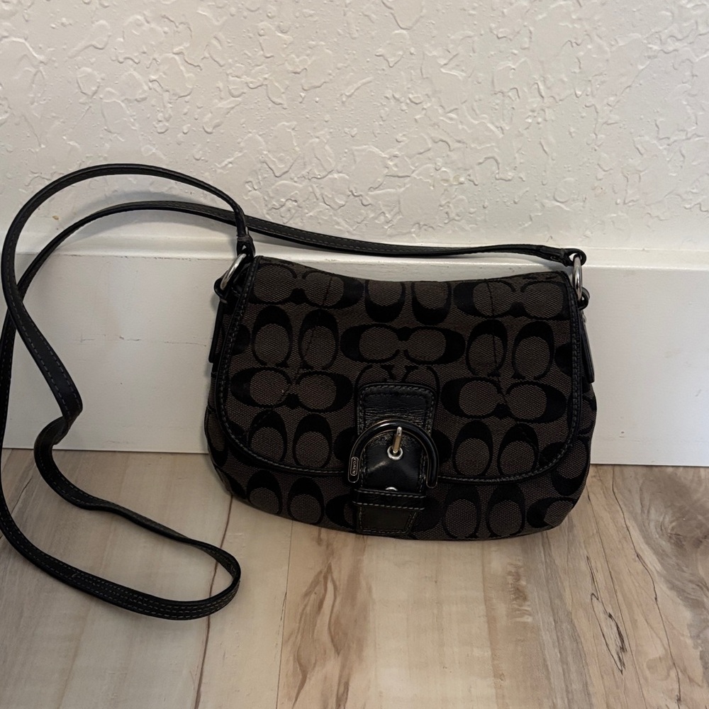 Black Crossbody Coach bag